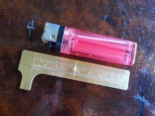 เวอร์เนียทองเหลือง made in Germany