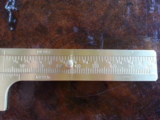 เวอร์เนียทองเหลือง made in Germany เวอร์เนียทองเหลือง made in Germany