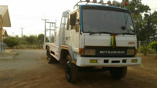 รถบรรทุก 10 ล้อ MITSUBISHI ท้ายลาด ปีจดทะเบียน 2536 220 แรงม้า