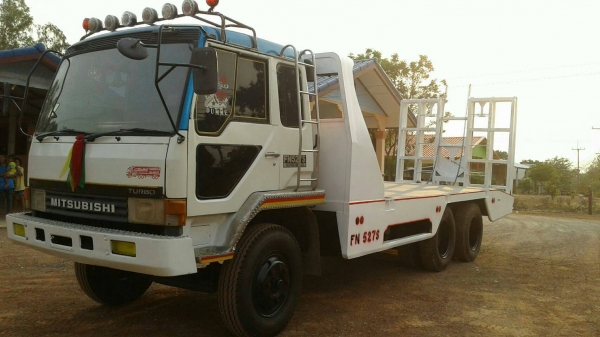 รถบรรทุก 10 ล้อ MITSUBISHI ท้ายลาด ปีจดทะเบียน 2536 220 แรงม้า