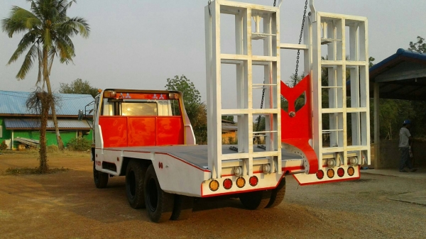 รถบรรทุก 10 ล้อ MITSUBISHI ท้ายลาด ปีจดทะเบียน 2536 220 แรงม้า