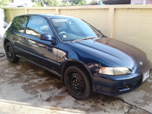 ขาย civic 3door  เจ้าของขายเอง ชื่อตรงเล่ม เกียร์ออโต้ แก๊สและน้ำมัน