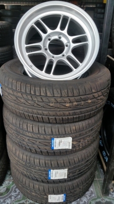 ขายล้อใหม่TE37*RPF1 18 9.5+10.5ยางใหม่265/60/18   4 ล้อ