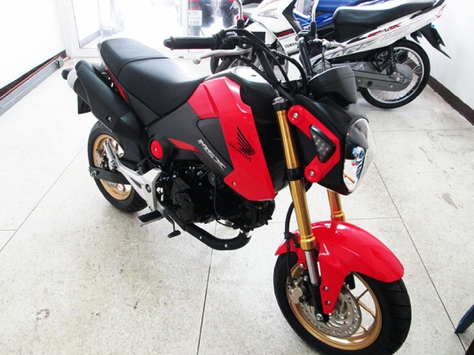 (โอนฟรี) ขาย Honda MSX ปี 2015 ไมล์แท้ 5778 กม รถสภาพสวยพร้อมใช้งาน เครื่องหัวฉีดประหยัดน้ำมัน