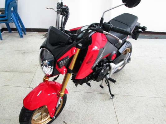 (โอนฟรี) ขาย Honda MSX ปี 2015 ไมล์แท้ 5778 กม รถสภาพสวยพร้อมใช้งาน เครื่องหัวฉีดประหยัดน้ำมัน