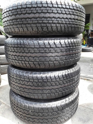 ยาง bridge stone 255/65/17 ปลายปี 15 ชุดล่ะ 15,500