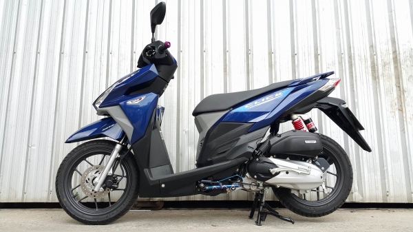 Click125i 2016 วิ่ง 500 โลแท้ รถอายุ 2 เดือน ของแต่งล้น ต่อรองได้