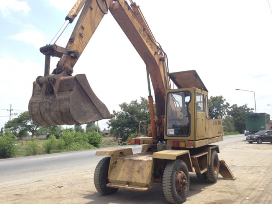 ขาย!!! แม็คโครตักล้อยาง มิตซูบิชิ 110 W.S "เบอร์โทร 081-942-5002"