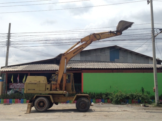 ขาย!!! แม็คโครตักล้อยาง มิตซูบิชิ 110 W.S "เบอร์โทร 081-942-5002"