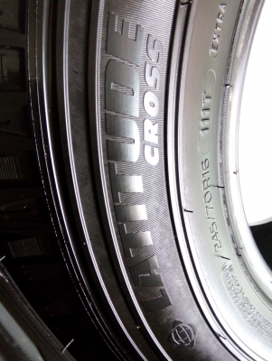 ขายยางมิชลิน 245/70R16 ละติจูดครอส