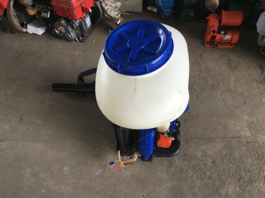 เครื่องพ่นหว่านเมล็ดข้าว ปุ๋ย