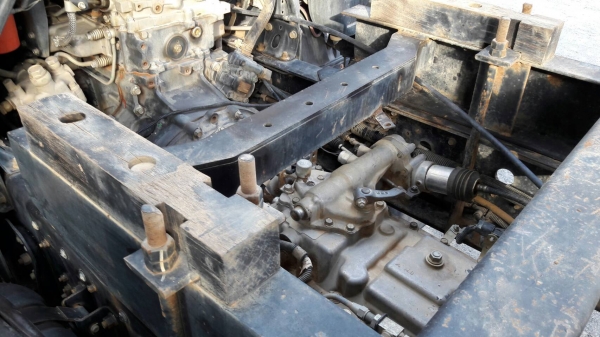 ขาย FUSO 627 เครื่อง 240 เทอร์โบ กระบะดั๊ม  รถปี56