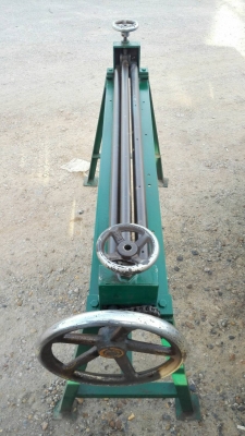 Sell> ขายม้วนจูเนียร์มือหมุน‬ ขนาด 4 ฟุต.120 cm. ม้วนสังกะสี/อลูมิเนียม/เหล็กบาง งานดีสภาพสวยมาดูมาเทสก่อนได้ครับ