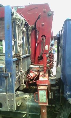 ขายรถหกล้อ Toyota DYNA เครื่อง 115 แรง ติดเครน 2.5 ตัน ทาดาโน่