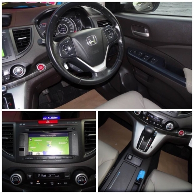 HONDA CRV 2.4EL NAVI 4WD เกียร์AT ปี 2013 โทร 062-991-6649 ดาวออโต้เบสท์