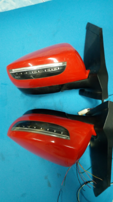 กระจกมองข้าง mazda2 มาสด้า2 สายไฟ7เส้น ตรงรุ่นบ้านเรา