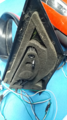 กระจกมองข้าง mazda2 มาสด้า2 สายไฟ7เส้น ตรงรุ่นบ้านเรา