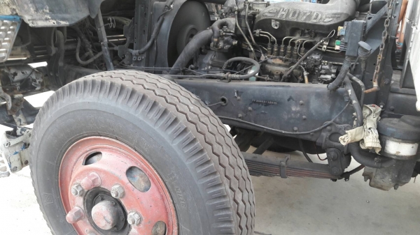 รถบรรทุก 6 ล้อใหญ่ ตู้แห้ง HINO รุ่นFF ปี94  เครื่อง 195 แรง ยาว 6.2 เมตร มีเสากลาง ราคา 470,000 บ.รถอยู่สระบุรี (ต่อรอง) #รถบรรทุกตู้แห้ง #รถบรรทุก6ล้อ