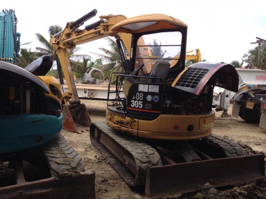 FROM JAPAN MINI EXCAVATOR CATERPILLAR 305SR/ปี:(2005) เครื่องยนต์MITSUBISHI K4N/คอนโทรลน้ำมัน/ปั๊มนิ้ว ราคาเพียง 560,000 บาท สนใจรีบติดต่อ 0819337688