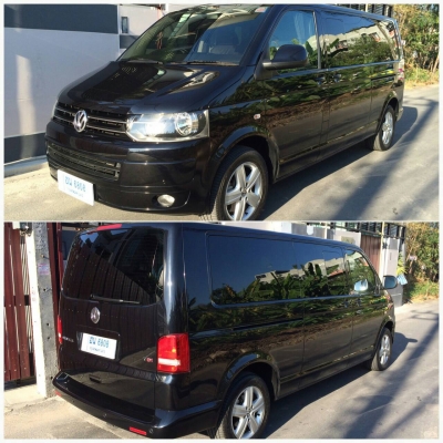 volk caravelle 2.0TDi ดีเซล สีดำ