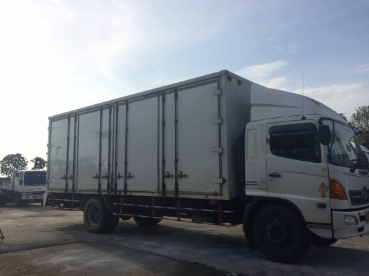 Hino Fg1j ปี49 เครื่อง Jo8 ตู้10บาน ยาว7.20เมตร สภาพสวยพร้อมใช้งาน
