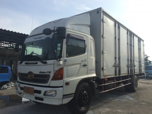 Hino Fg1j ปี49 เครื่อง Jo8 ตู้10บาน ยาว7.20เมตร สภาพสวยพร้อมใช้งาน