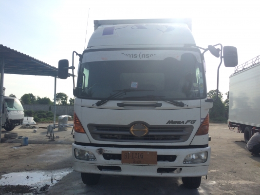Hino Fg1j ปี49 เครื่อง Jo8 ตู้10บาน ยาว7.20เมตร สภาพสวยพร้อมใช้งาน