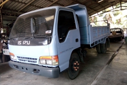 6ล้อดั๊มอีชุ120ฝาขาวดั๊มใหม่ปี39รถห้างเอกสารพร้อม 485000