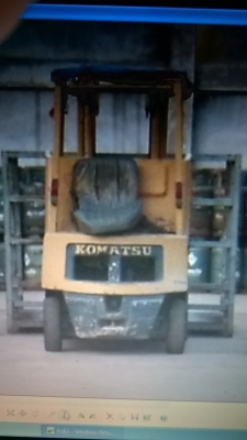 รถโฟล์คลิฟท์ Komatsu 1 ตัน ดีเซล สภาพดี 55,000 ต่อรองได้