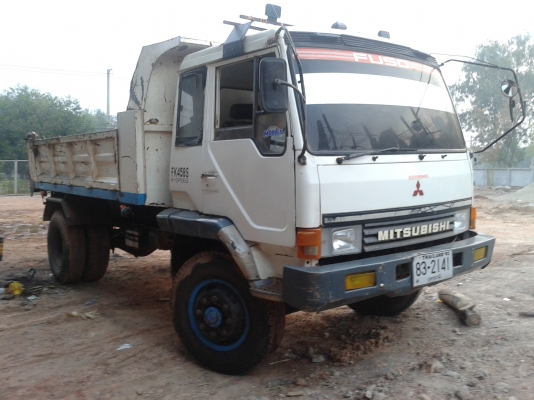 ขายรถบรรทุก 6 ล้อดั้ม MITSUBISHI FUSO FK 455F-TD จัดได้ 500000