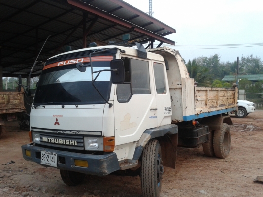 ขายรถบรรทุก 6 ล้อดั้ม MITSUBISHI FUSO FK 455F-TD จัดได้ 500000