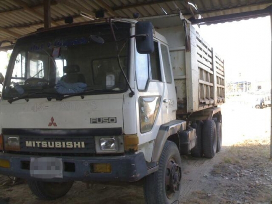 ขายรถ 10 ล้อดัมพ์ MITSUBICHI FN527TC เครื่อง 6D16 195 แรงม้า เกียร์ 10 สปีด s/n 500 กว่า ราคา 1020000