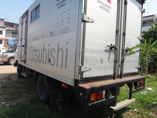 ขายด่วนรถหกล้อ พร้อมตู้ MITSU  CANTER  รถห้างมือเดียวพร้อมใช้งาน