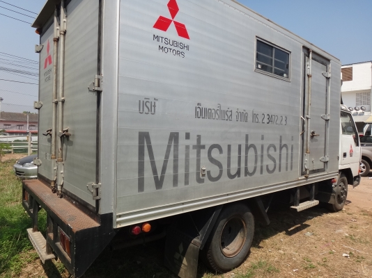 ขายด่วนรถหกล้อ พร้อมตู้ MITSU  CANTER  รถห้างมือเดียวพร้อมใช้งาน