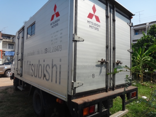 ขายด่วนรถหกล้อ พร้อมตู้ MITSU  CANTER  รถห้างมือเดียวพร้อมใช้งาน