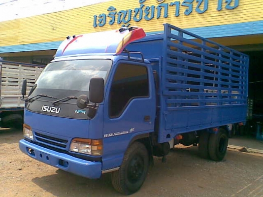 ขายอีซูซู 6 ล้อ NPR รถห้าง เปลี่ยนเครื่อง 4 BG1 คอกสูง รถสวย พร้อมใช้