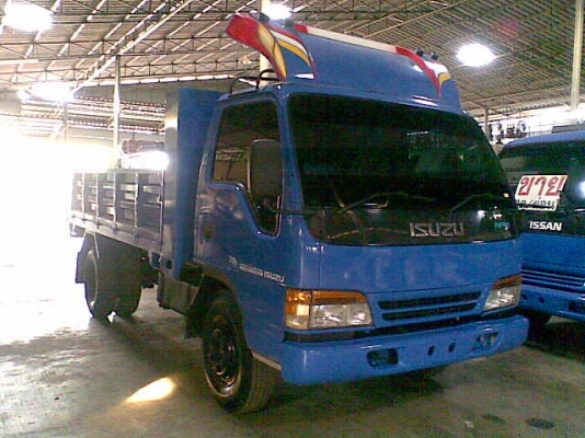 ขายอีซูซู 6 ล้อ NPR รถห้าง เปลี่ยนเครื่อง 4 BG1 คอกสูง รถสวย พร้อมใช้