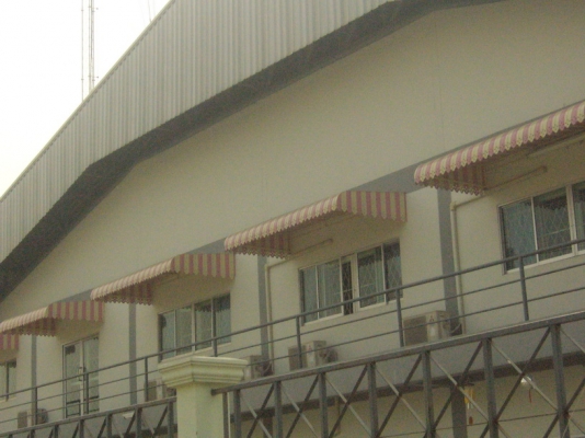 ประสิทธิ์การผ้าใบ รับทำเต้นผ้าใบ หลังคาแผ่นเม็ททอลชีล