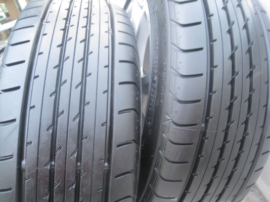 ขายล้อแม็กเดิม mazda2 16"x6.5" 4/100 et50+ยางปี12(081-3747940)