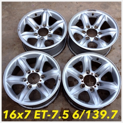 ขายล้อเล็บเหยี่ยวแท้ Isuzu ขอบ 16 สภาพเดิมๆ ชุดที่ 1