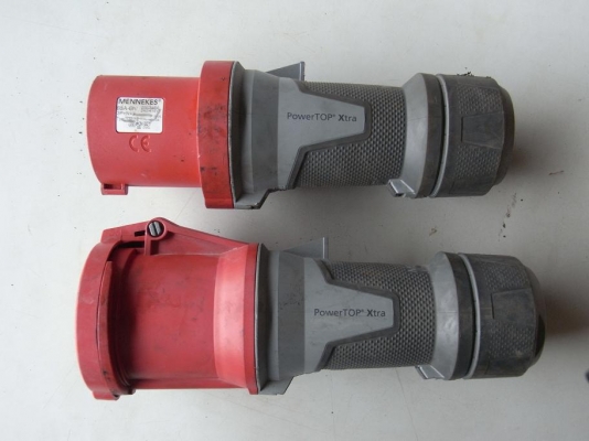 ขายหัวปลั๊กไฟขนาดใหญ่ยี่ห้อ MENNEKES สำหรับใช้ในโรงงาน สภาพสวยพร้อมใช้งาน ขายหัวปลั๊กไฟขนาดใหญ่ยี่ห้อ MENNEKES สำหรับใช้ในโรงงาน สภาพสวยพร้อมใช้งาน