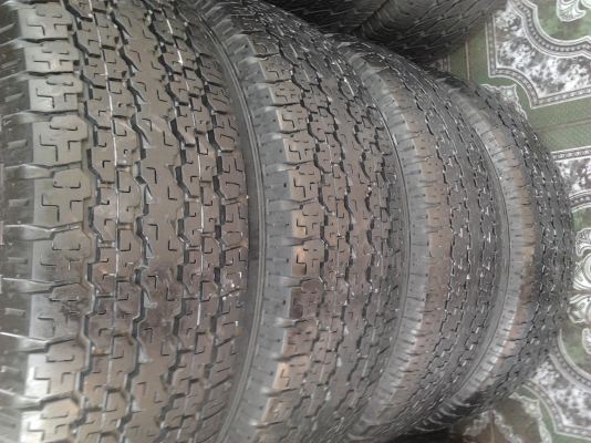 ขายแม็กISUZU ขอบ16 พร้อมยาง245/70/16 ปี 08 BRIDERTONE DUELER H/T 1 ชุด ขายแม็กISUZU ขอบ16 พร้อมยาง245/70/16 ปี 08 BRIDERTONE DUELER H/T 1 ชุด