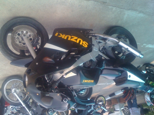 ขาย gsx r5 400 ccสภาพเดิม ทะเบียนแท้ พร้อมโอน