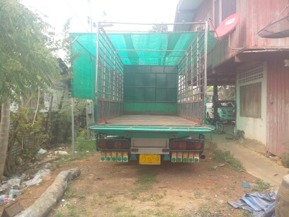 ขายรถ HINO MEGA 145แรงม้า กระบะเกษตรคอกเหล็ก รถบ้าน จดทะเบียนปี 51