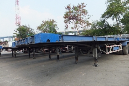 (ขายเหมา หรือแยกขาย)หางพื้นเรียบ2คาน ยาว12เมตรมี12 หาง