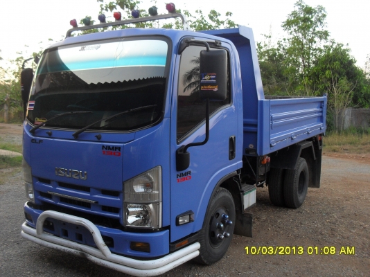 ISUZU NMR 130 TURBO ดั๊มสามมิตสวยๆครับ