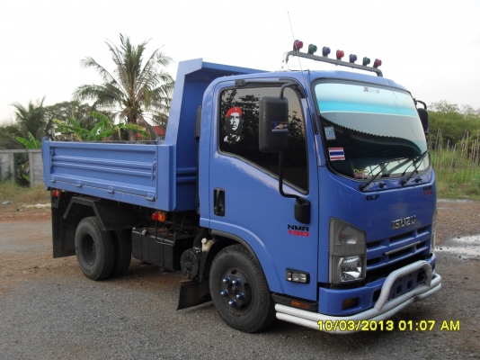 ISUZU NMR 130 TURBO ดั๊มสามมิตสวยๆครับ