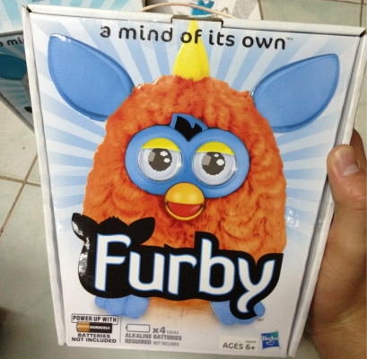 Furby ราคาพิเศษสุดๆสีส้มหูฟ้า  จัดส่งได้ครับ