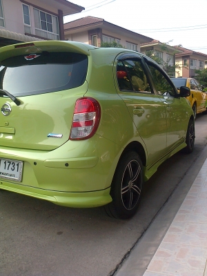 ขายนิสสัน มาร์ช ตัวท็อปสุดสภาพสวยมากมาก ไม่เคยเฉี่ยวชนเลยครับ