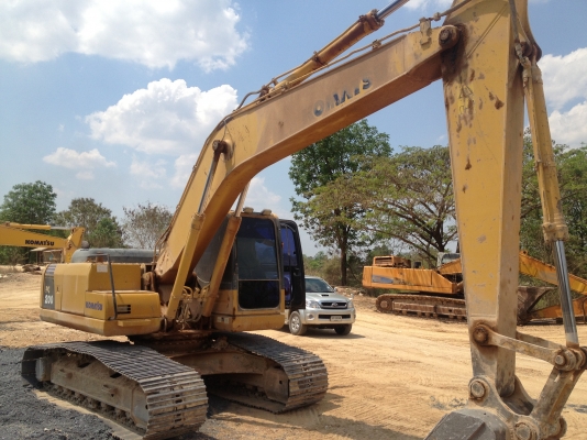 KOMATSU200-8อินวอยซ์9000ชมโซ่90\%บูมอาร์มสวยจัดไฟฟ้าเต็ม